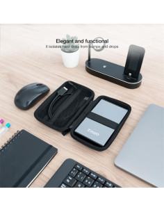 FUNDA TOOQ PARA DISCO DURO EXTERNO DE 2,5 BLACK 2
