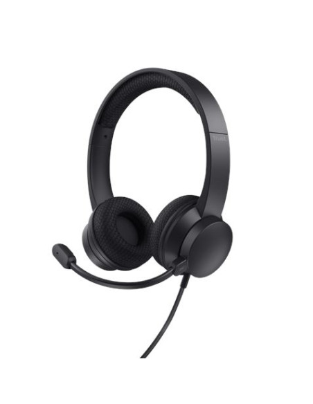 AURICULARES CON MICROFONO Y CANCELACION DE RUIDO USB TRUST