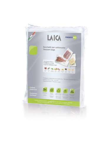 PACK 50 BOLSAS ENVASAR AL VACIO 28X36 LAICA