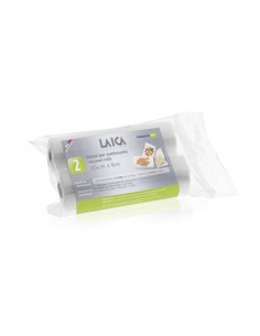 PACK 2 ROLLO PARA ENVASAR AL VACIO 20CM X 600CM LAICA