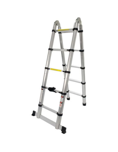 ESCALERA ARTICULADA ALUMINIO 5+5P 3,16 Mtrs. MADER