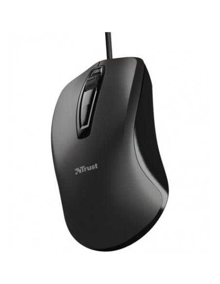 Trust Carve ratón Oficina Ambidextro USB tipo A Óptico 1200 DPI