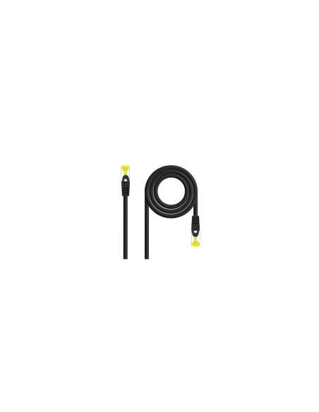LATIGUILLO RJ45 SFTP LSZH CAT.6A AWG26 NANOCABLE NEGRO 10.20.1903-BK
