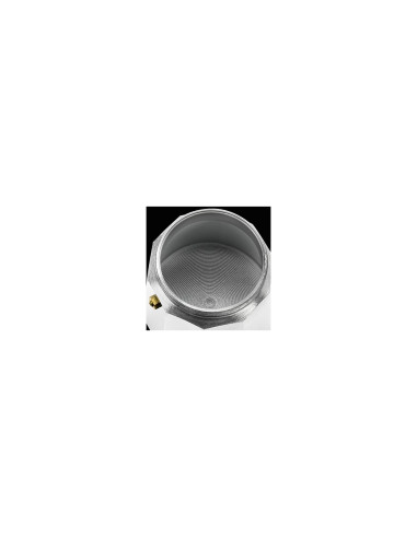 CAFETERA MONIX VITRO EXPRES 1 TAZAS ALUMINIO CON RECUBRIMIENTO ANTIADHERENTE MANGO ERGONOMICO EXTERIOR MATE CALDERIN SIN CANTOS 