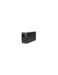 SAI LINEA INTERACTIVA WOXTER UPS 650 VA 360W 2XSCHUKO DISPLAY LED FUNCION AVR CARCASA METALICA NEGRO PE26-062