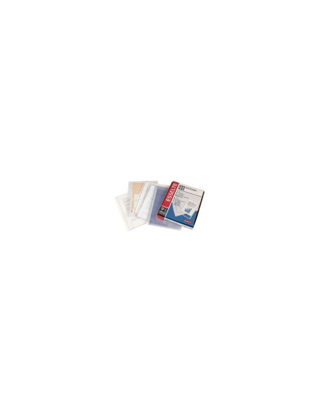 CAJA 100 UNIDADES FUNDA ESSELTE FOLIO MULTITALADRO 16 PP PIEL DE