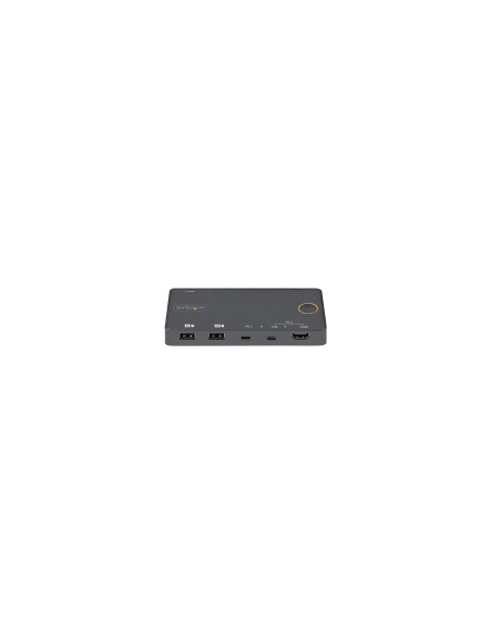 StarTech.com Switch Conmutador de 2 Puertos HÍ­brido USB-A HDMI y