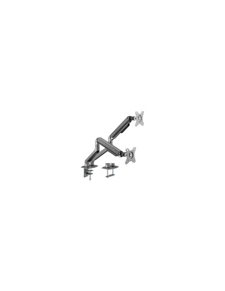 Gembird MA-DA2-05 soporte para monitor 81,3 cm (32") Gris Escritorio