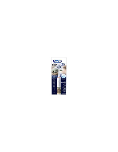 Oral-B PRO 14876674 cepillo eléctrico para dientes Niño Cepillo dental giratorio Multicolor, Blanco