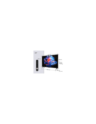 TCL P6K 43P6K Televisor 109,2 cm (43") 4K Ultra HD Smart TV Wifi