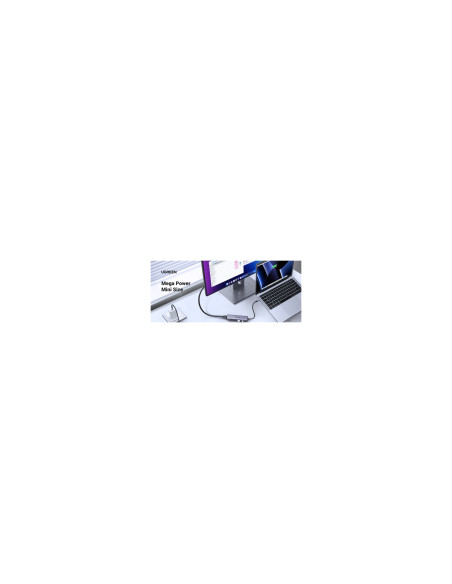 Ugreen 15596 base para portátil y replicador de puertos Alámbrico USB