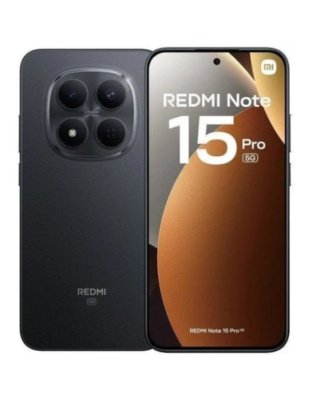 SMARTPHONE XIAOMI REDMI NOTE 15 PRO 6.83 8GB/512GB/200MP/NFC/5G BLACK