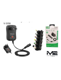 CARGADOR UNIVERSAL PARA DISPOSITIVOS ELECTRONICOS 3-12V 12W M2