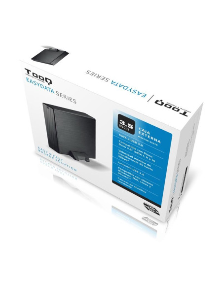 CAJA EXTERNA TOOQ HDD 3.5 USB 3.0 BLACK