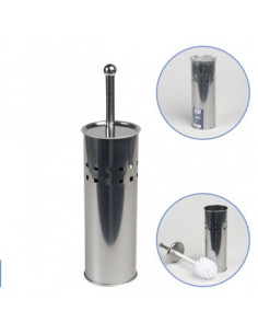 ESCOBILLERO WC INOX ZEUS