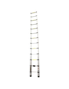 ESCALERA EXTENSIBLE ALUMINIO 12 PELDAÑOS 3.8 METROS MADER