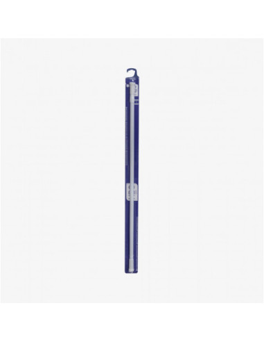 BARRA EXTENSIBLE BAÑO ALUMINIO 22MM 70-120 HBS