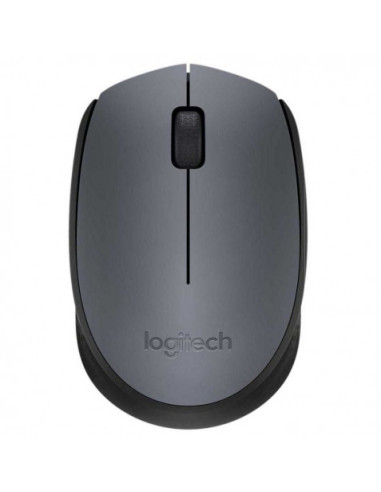 RATON INALÁMBRICO LOGITECH M170 NEGRO/GRIS - 2.4GHZ - NANO RECEPTOR