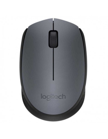 RATON INALÁMBRICO LOGITECH M170 NEGRO/GRIS - 2.4GHZ - NANO RECEPTOR