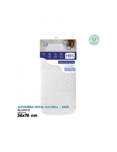 ALFOMBRA GOMA NATURAL - 650G BLANCO HBS