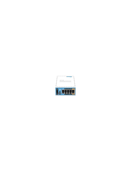 PUNTO DE ACCESO MIKROTIK HAP WIFI 5X 10/100 2.4GHZ L4 BLANCO RB951Ui-2nD