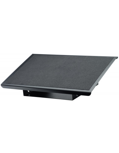Fellowes 8064101 reposapiés metal negro