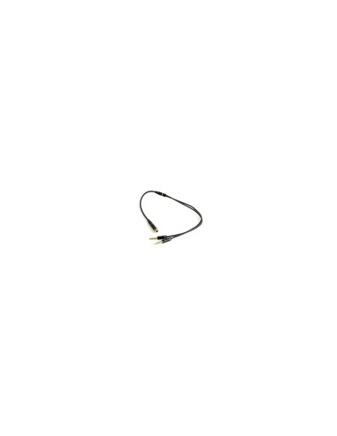Gembird !Adapter audio stereo 3.5mm mini Jack/4PIN/ cable de audio 0,2 m 3,5mm 2 x 3.5mm Negro