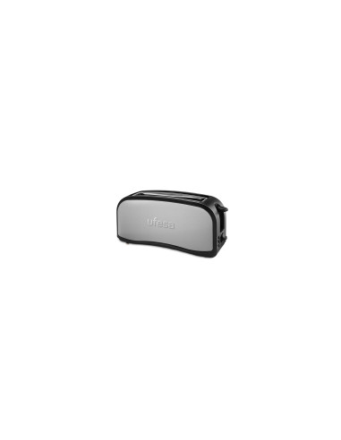 Ufesa TT7965 optima 2 rebanada(s) 1000 W Negro, Acero inoxidable