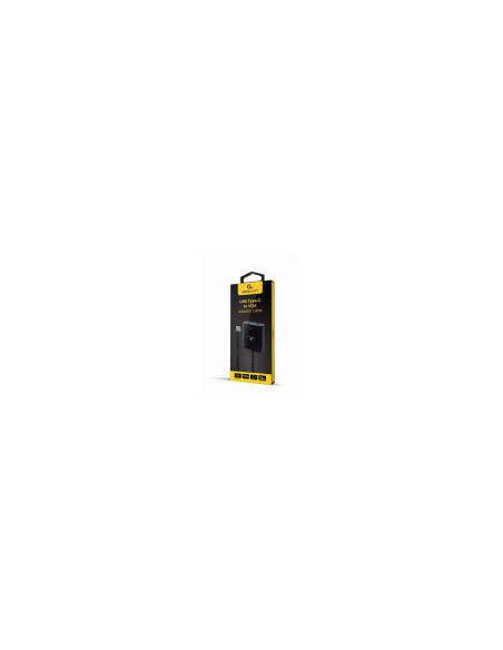 Gembird A-CM-VGAF-01 Adaptador gráfico USB 1920 x 1080 Pixeles Negro