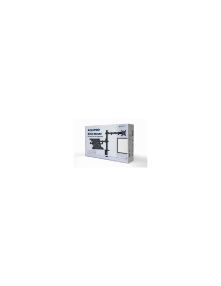 Gembird MA-DA-03 soporte para monitor 81,3 cm (32") Negro Escritorio