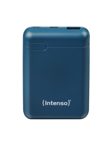 BATERIA EXTERNA INTENSO XS10000 POLIMERO DE LITIO 10000 mAh , POWERBANK Color petróleo