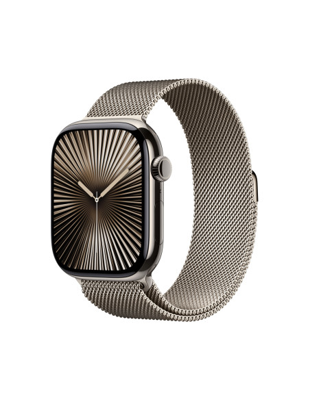 Apple Watch Series 10 OLED 46 mm Digital 416 x 496 Pixeles Pantalla táctil 4G Titanio Wifi GPS (satélite)