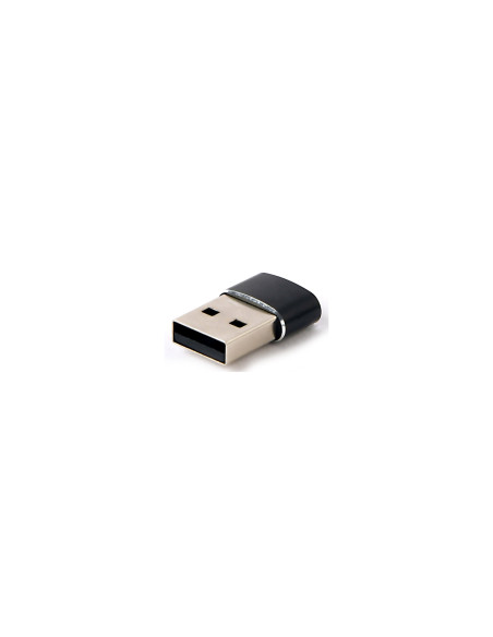 Gembird A-USB2-AMCF-02 cambiador de género para cable USB A USB C Negro