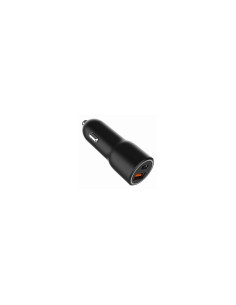 Gembird TA-UC-AC2PDQC38-CAR-01 cargador de dispositivo móvil Universal Negro Encendedor de cigarrillos Carga rápida Auto 2