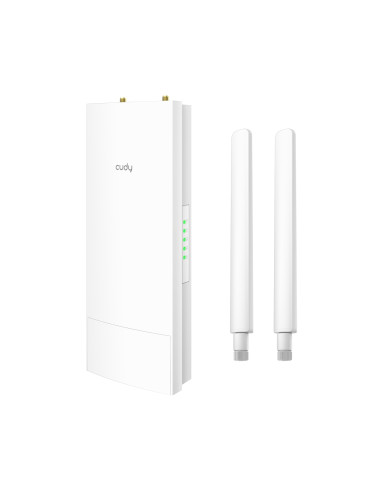 Cudy RE1200 Outdoor Repetidor de red Blanco 10, 100 Mbit/s