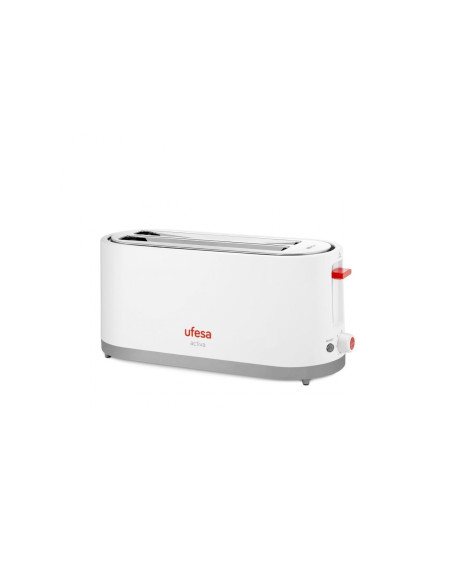 Ufesa TT7375 tostadora 7 2 rebanada(s) 1400 W Gris, Rojo, Blanco