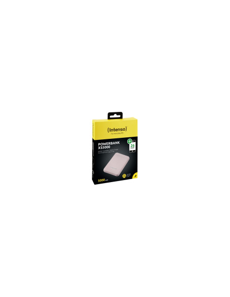 Intenso XS5000 Polímero de litio 5000 mAh Rosa