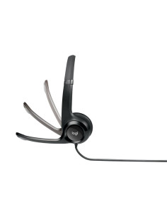 AURICULARES + MICROFONO LOGITECH H390 BLACK 2