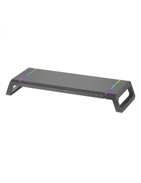 Mars Gaming MGS-ONE Negro Soporte Monitor RGB Chroma Tamaño Ajustable