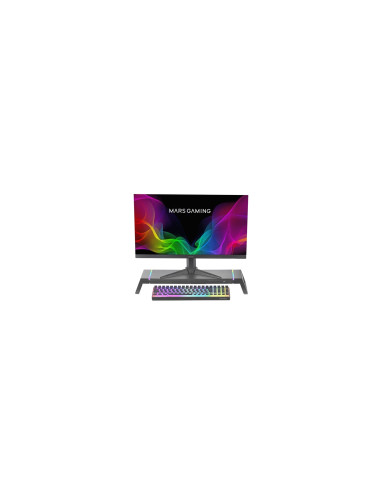 Mars Gaming MGS-ONE Negro Soporte Monitor RGB Chroma Tamaño Ajustable