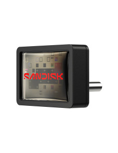 SanDisk Extreme Fit unidad flash USB 64 GB USB Tipo C 3.2 Gen 1 (3.1 Gen 1) Negro