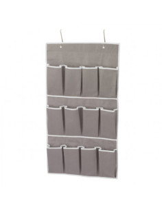 ORGANIZADOR DE ZAPATOS COLGANTES 12 HUECOS HBS