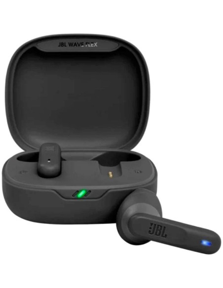 JBL Wave Flex Auricular Inalámbrico Negro