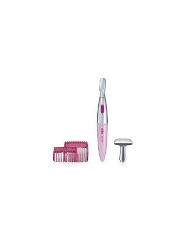 RECORTADORA BRAUN SILK-EPIL 3 EN 1 FG1100 ROSA - CABEZAL ALTA