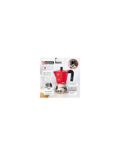 Monix M863106 cafetera manual Cafetera italiana 0,37 L Rojo 2