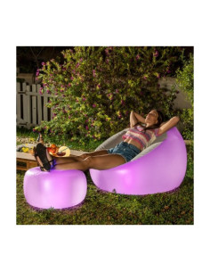 ASIENTO HINCHABLE LED CON MANDO A DISTANCIA |100KG | IP67 | INNOVAGOODS 2
