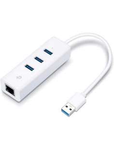 ADAPTADOR TP-LINK USB 3.0 A LAN RJ-45 GIGABIT + HUB USB 3.0