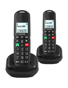 TELEFONO ALCATEL SENIOR TECLAS GRANDES DUO XL685 NEGRO