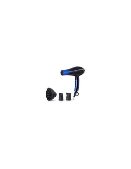 ORBEGOZO SE 2085 SECADOR DE PELO 2200W 3 NIVELES TEMPERATURA 2 VELOCIDADES 2 CONCENTRADORES + DIFUSOR PLEGABLE 16998