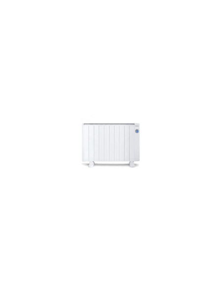 EMISOR TERMICO ORBEGOZO RRE 1810A 1800W 10 ELEMENTOS PANTALLA LCD CRONO TERMOSTATO DIGITAL ALUMINIO PIES APOYO MANDO A DISTANCIA